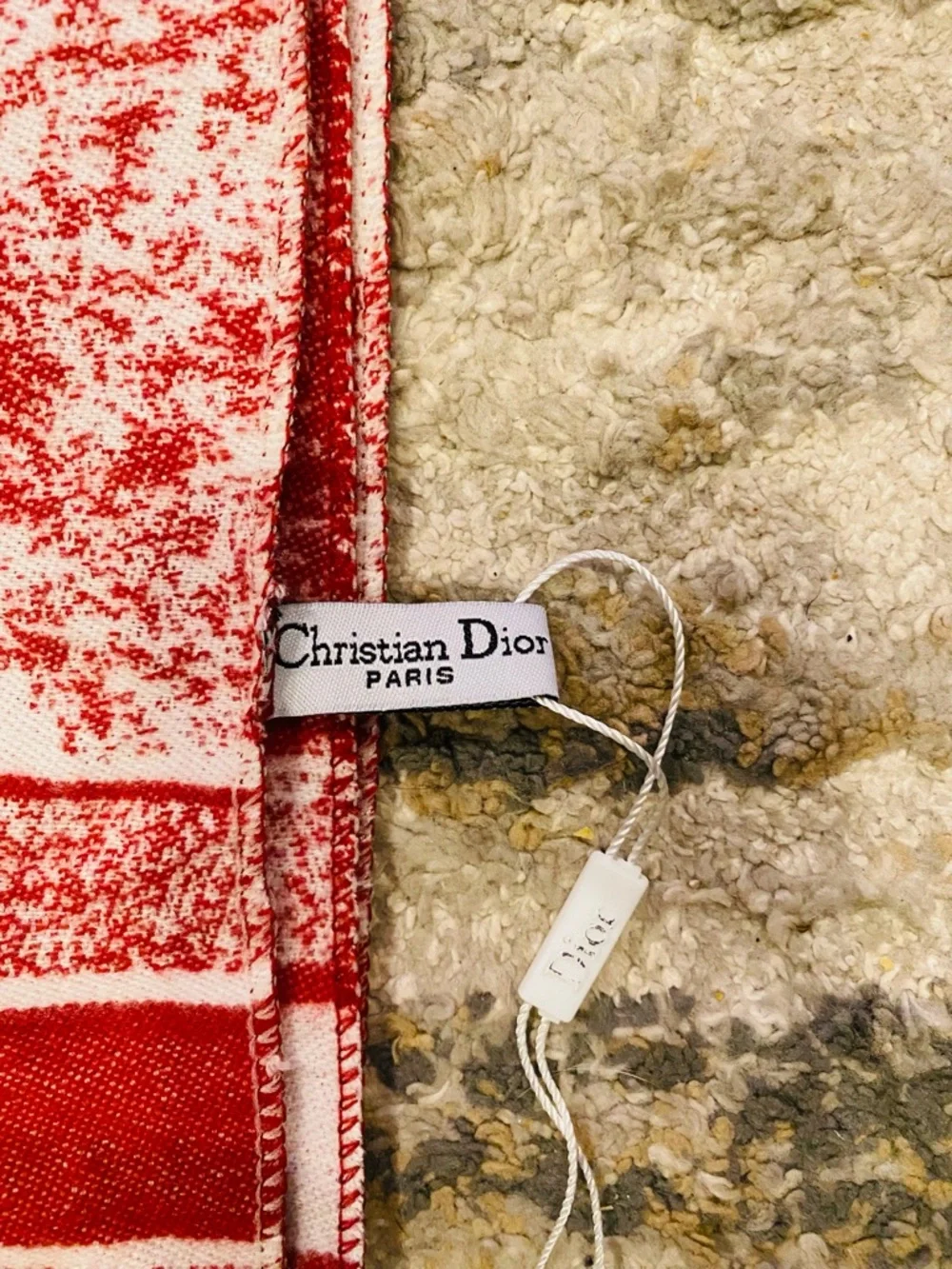 Dior Toile De Jouy Sauvage Scarf